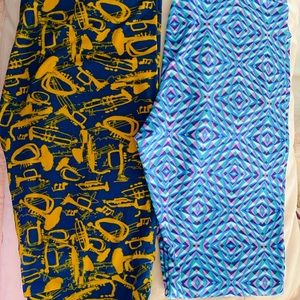 Two LuLaRoe Colorful Leggings!